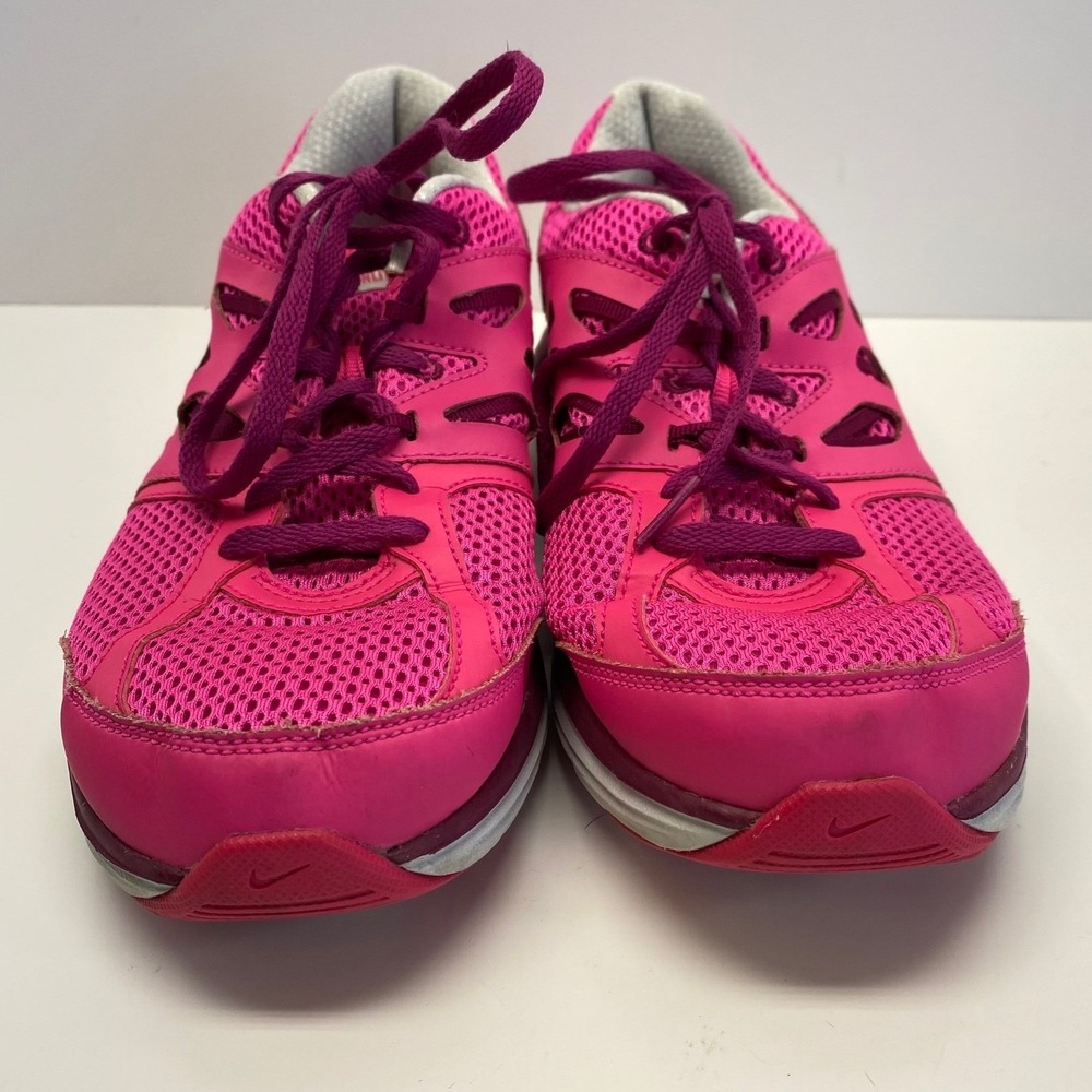 Nike Dual Fusion Lite Running Shoes Women's Pink Silver Athletic Sneakers US 10 - Picture 6 of 10